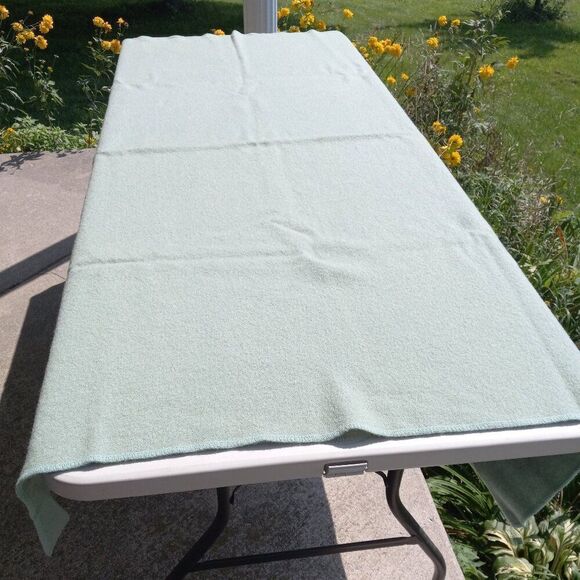 Kenwood Other - Vintage Green Kenwood Wool Blanket Cottagecore Countrycore